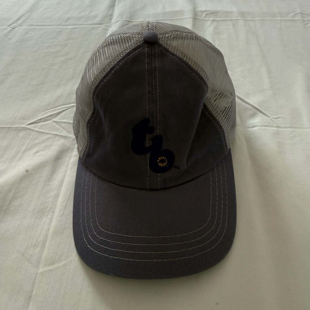 Tampa Bay Rays Navy Blue and Grey Mesh Trucker Hat Cap